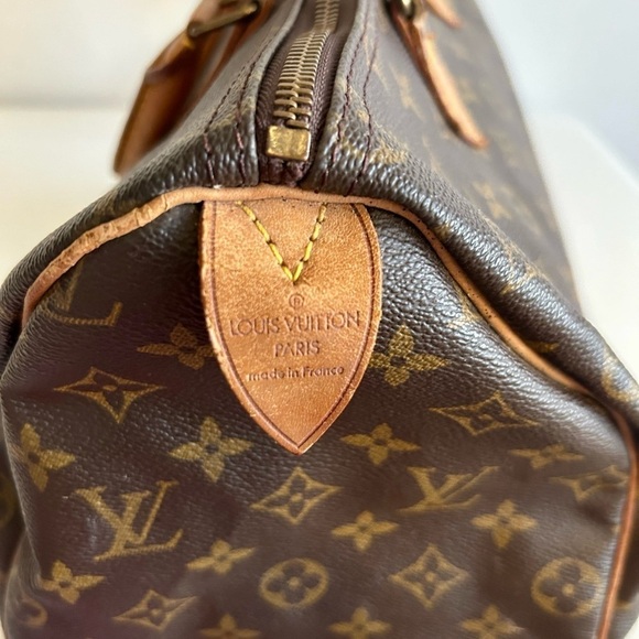 Authentic Vintage Louis Vuitton Speedy 35 Monogram 1991 Collection - Picture 6 of 9